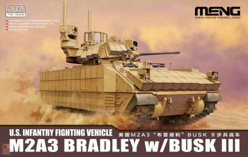 Meng Model 1:72 U.S. Infantry Fighting Vehicle M2A3 Bradley w/BUSK III