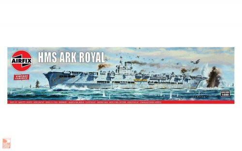 Airfix 1:600 HMS Ark Royal, Vintage Classics