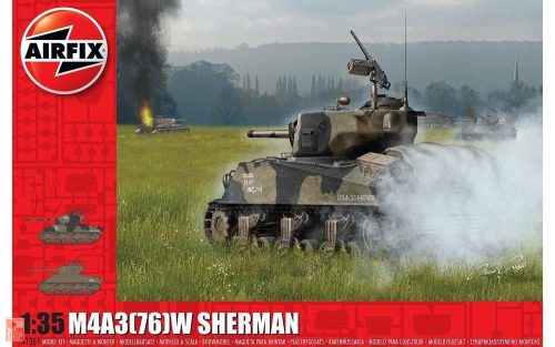 Airfix 1:35 M4A3(76)W "Battle of the Bulge"