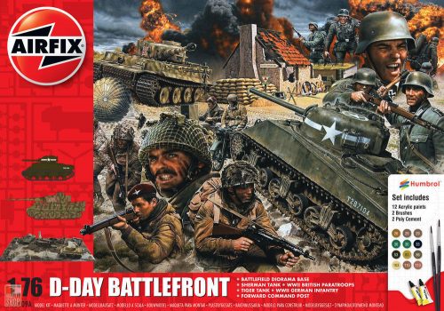 Airfix 1:76 D-Day 75th Anniversary Battlefront Gift Set