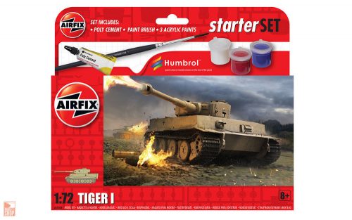 Airfix 1:72 Small Beginners Set Tiger 1