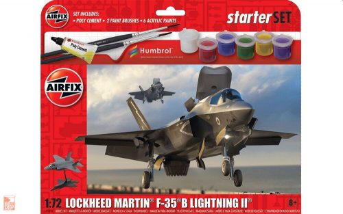 Airfix 1:72 Starter Set - Lockheed Martin F-35B Lightning II