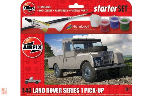 Airfix 1:43 Starter Set - Land Rover Series 1