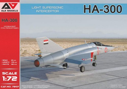 A&A Models 1:72 HA-300 Light interceptor repülő makett