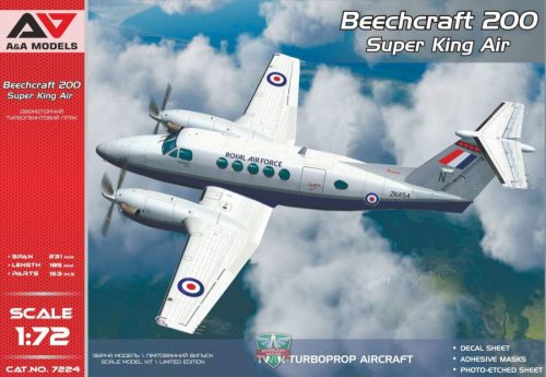 A&A Model 1:72 Beechcraft 200 ”Super King Air”