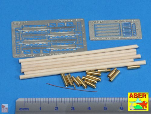 Aber Models 1:16 Cleaning rods for Tiger I -late