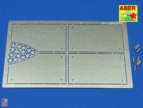 Aber Models 1:16 Tiger II Henshel- Vol.4- Armour for grilles