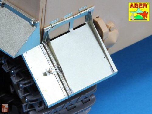 Aber Models 1:16 Rear fenders for Tiger I Ausf.E-(Late version)