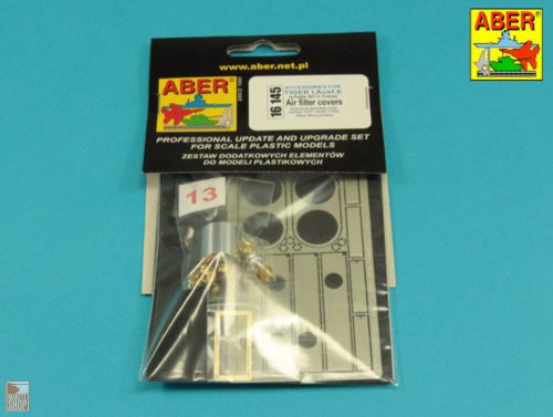 Aber Models 1:16 Tiger I, E Tunisia 501 abt.- Air filter covers