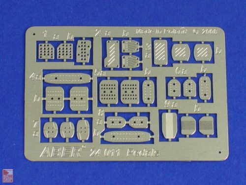 Aber Models 1:24 Pedals for all cars