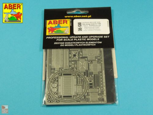 Aber Models 1:35 Russian Medium Tank T-55A vol.3 - additional set - Side storage boxes