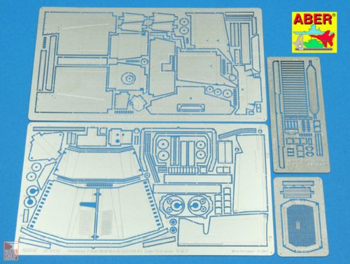 Aber Models 1:35 German 3 ton Half track Sd.Kfz. 11 late - vol. 2 - Fenders @ Engine overlay