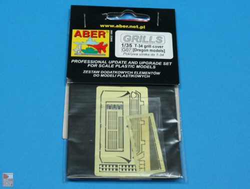 Aber Models 1:35 T-34 grill cover