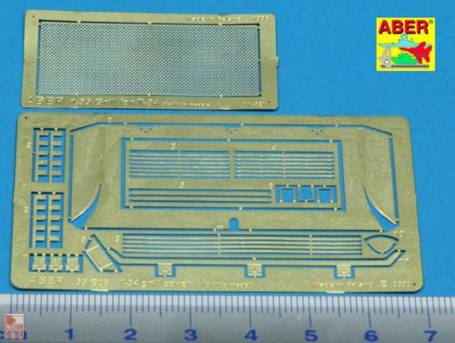 Aber Models 1:35 T-34 grill cover (Tamiya model)