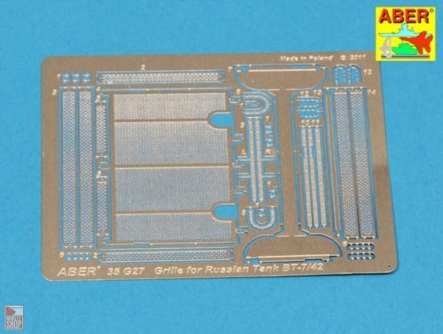 Aber Models 1:35 Grilles for BT-7 or BT-42