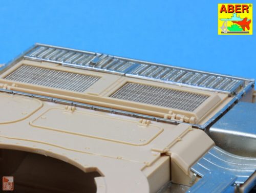 Aber Models 1:35 Grilles for Russian tank T-55 also Tiran 5