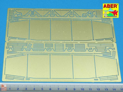 Aber Models 1:35 Side skirts for PzKpfw IV (H,J) Brummbar