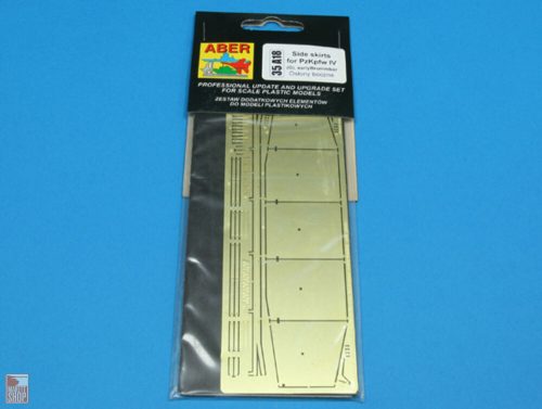 Aber Models 1:35 Side skirts for PzKpfw IV (G), Brummbar (Early)