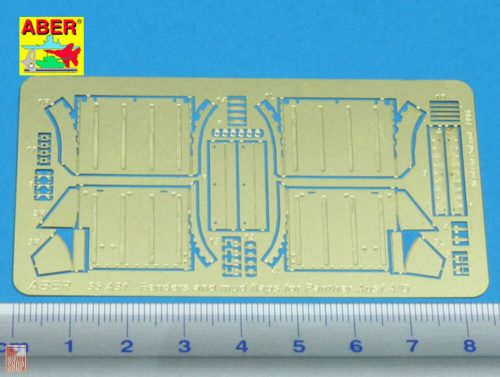 Aber Models 1:35 Front fenders for Panther Ausf.A/D