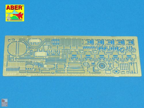 Aber Models 1:35 Turret's some common elements for Pz. III & Pz. IV