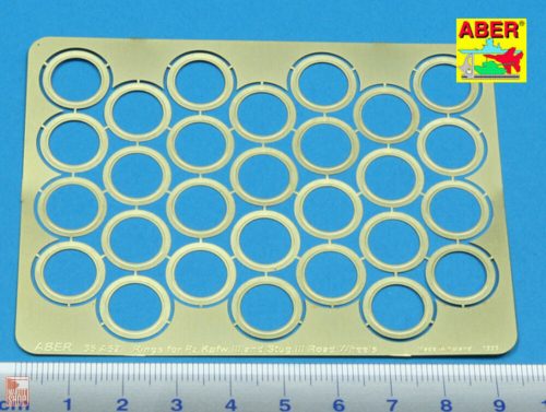 Aber Models 1:35 Rings between road wheels for Pz.III and Stug.III