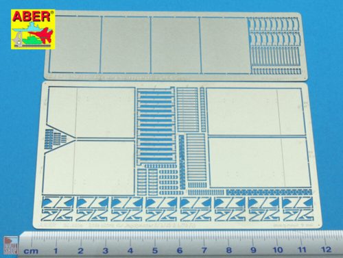 Aber Models 1:35 Side skirts for Jagdpanzer IV (V)