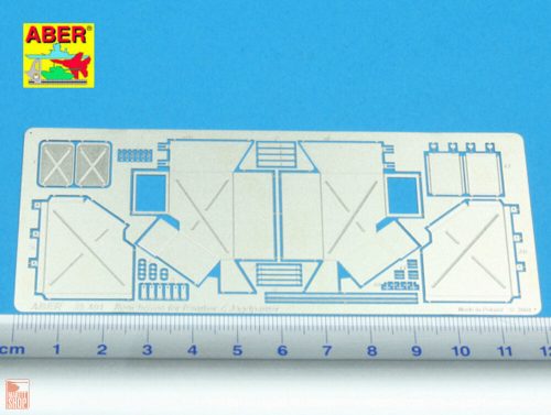 Aber Models 1:35 Rear boxes for Panther tanks & Jagdpanther