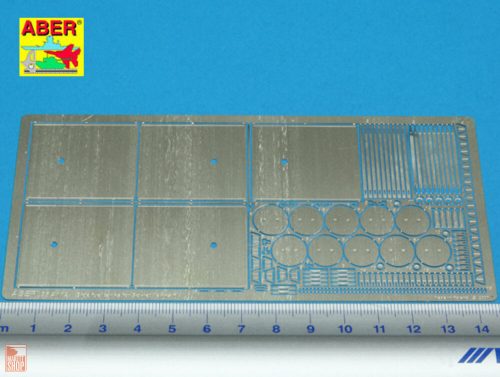 Aber Models 1:35 Side fuel tanks for Soviet Tanks KV type