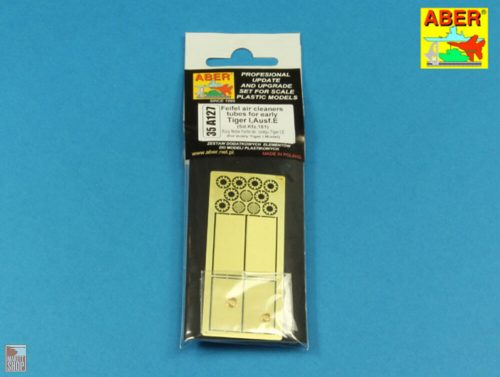 Aber Models 1:35 Feifel air cleaners tubes for early Tiger I, Ausf.E