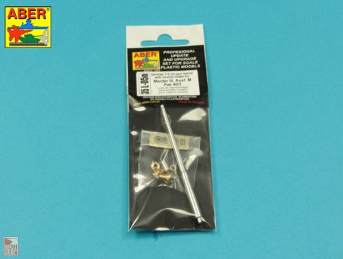 Aber Models 1:35 Pak 40/3 barrel with muzzle brake Marder III M