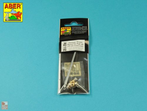 Aber Models 1:35 German 75 mm Barrel for PaK 40 - Late model