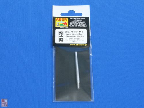 Aber Models 1:35 U.S. 75mm tank Barrel for Sherman M4A3