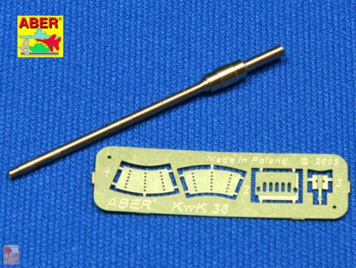 Aber Models 1:35 German 2 cm tank gun barrel L/56 for KwK 38