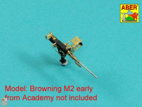 Aber Models 1:35 EARLY Barrel for M2 Browning '50 in (12,&mm)