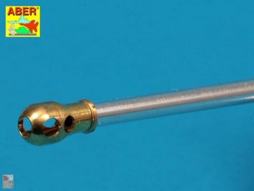 Aber Models 1:35 Barrel for 17pdr A/T Gun with ball muzzle brake