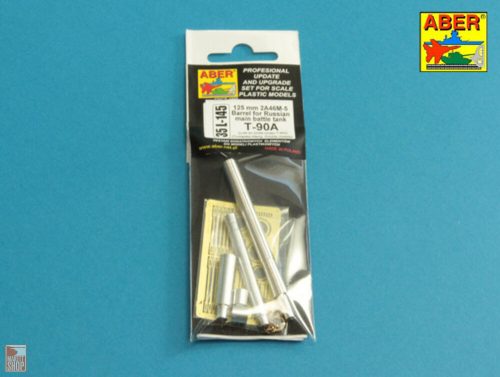 Aber Models 1:35 125mm 2A46M-5 Barrel for Russian Tank T-90 & T-90A