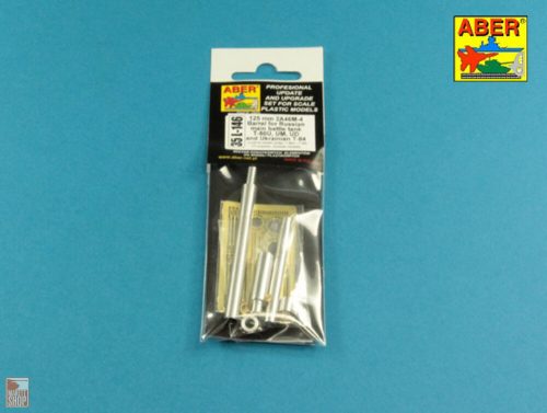 Aber Models 1:35 125mm 2A46M-4 Barrel for Russian Tank  T-80U; T-80UM; T-80UD & Ukrainian T-84