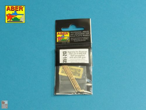 Aber Models 1:35 Barrels for Russian ZSU-23-4 Shilka Self-propelled AA gun