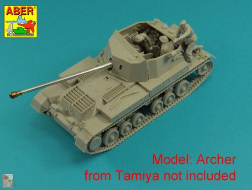 Aber Models 1:35 Barrel for 17pdr. Self-propelled A/T gun Archer