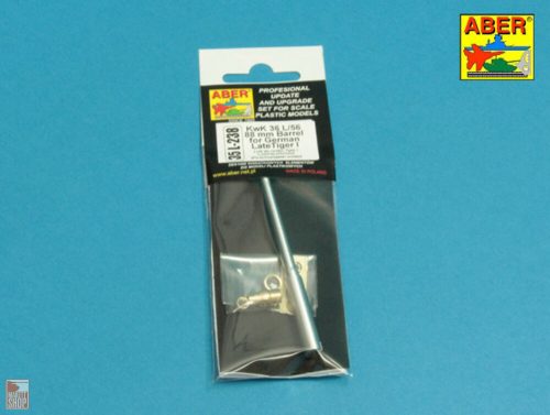 Aber Models 1:35 KwK36/L56 88mm barrel for German lateTiger I