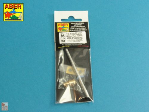 Aber Models 1:35 U.S 90 mm M3 barrel  with muzzle brake for T26E3 , Pershing