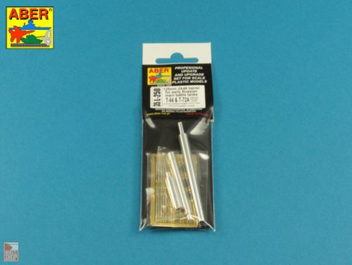 Aber Models 1:35 125mm 2A46 Barrel for Russian Tank T-64 &T-72A - without thermal cover