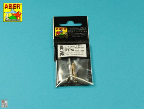 Aber Models 1:35 76,2 mm D-56T barrel for Russian PT-76 mod.1951