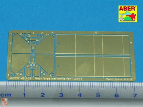 Aber Models 1:48 Rear large fuel tanks for T-34/76