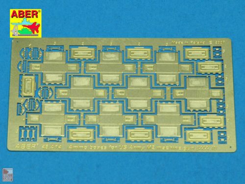 Aber Models 1:48 Ammo boxes for M2 machine gun (WW II)