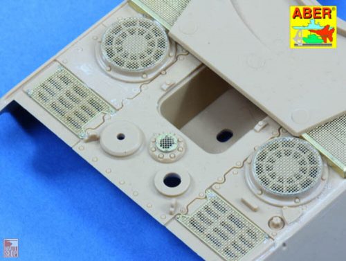 Aber Models 1:48 Grilles for King Tiger