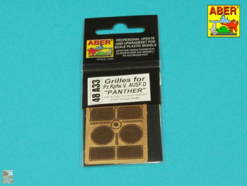 Aber Models 1:48 Grilles for Panther D