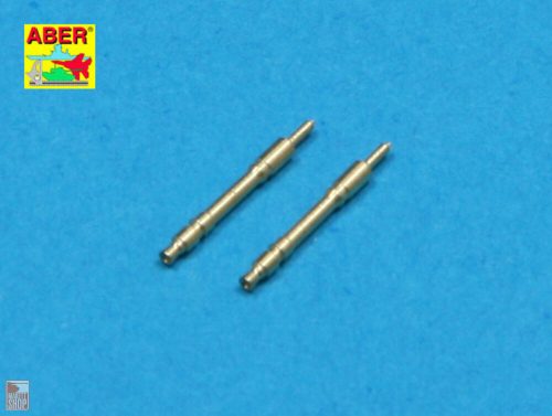 Aber Models 1:48 2 Barrels for German Tank MG 34