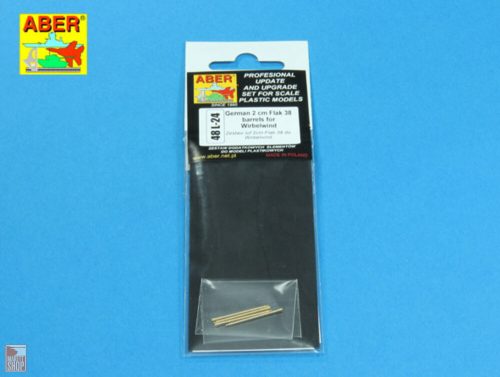 Aber Models 1:48 German Flak 38 barrels for Wirbelwind