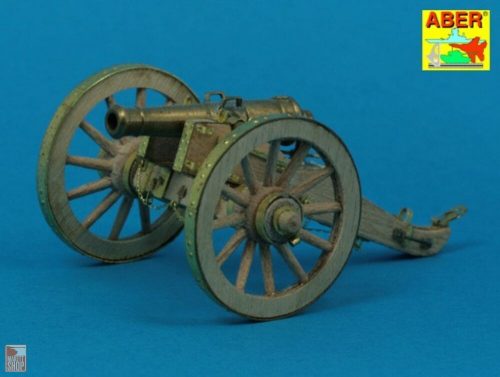 Aber Models 1:72 Napoleonic war period-British 6-punder gun